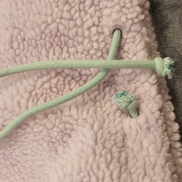 Teddy Fresh Pink and Purple Sherpa Hoodie - Picture 4 of 7
